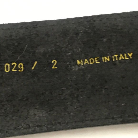 CLOCK Belt IL CINTURAIO Watch Wide Italian Leather - Picture 7 of 15